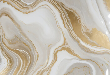 Luxury white and metallic gold marble background bright colors