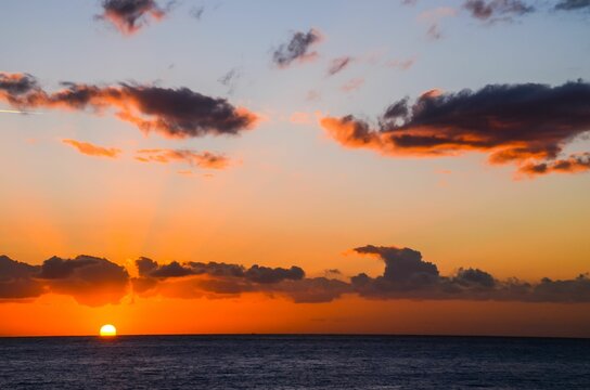 Tropical Sunset , digital , photo, image