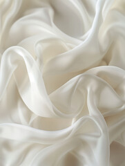 Fototapeta premium White silk background