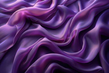 Purple silk background. Created with Ai