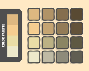 Burlywood khaki palegoldenrod antiquewhite color palette, colour matching, rgb colors, harmonious colours catalog