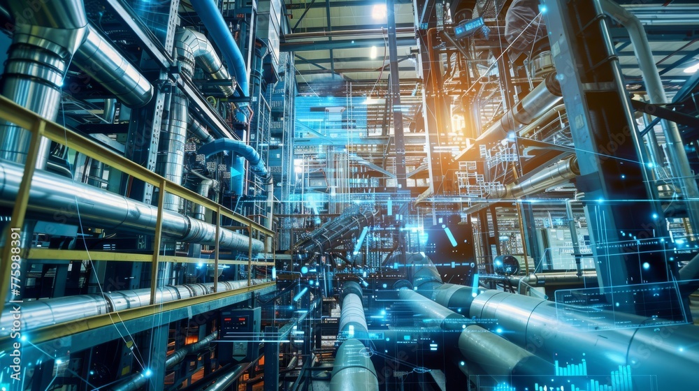 Poster A smart manufacturing concept based on automation and data exchange...