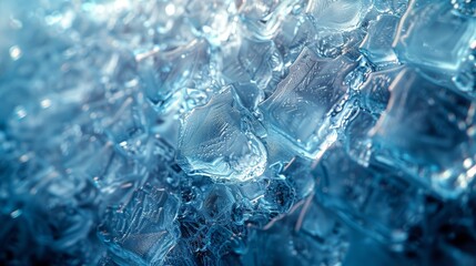 Blue frozen texture background. Modern image of frozen texture background.