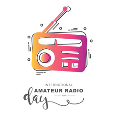 World Amateur Radio Day. April 18. 