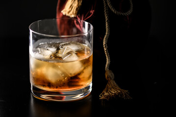 whiskey with ice