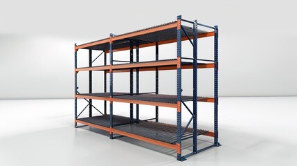 Shelving system for warehouse