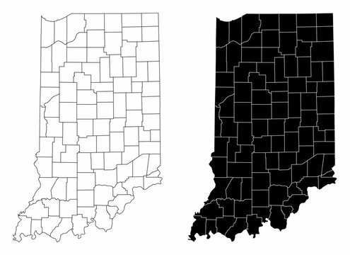 Indiana administrative maps