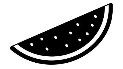 a slice of juicy watermelon