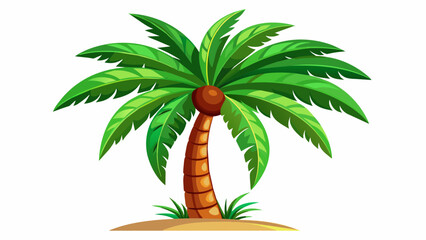 Fototapeta premium Palm Tree and svg file