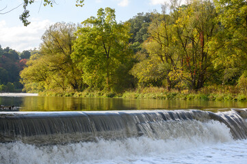 Humber riber in fall season