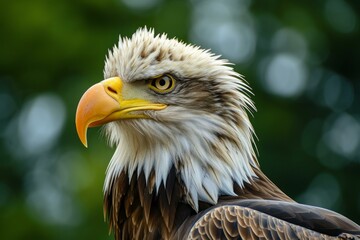 Obraz premium Eagle bird. Sky natural sea. Generate Ai