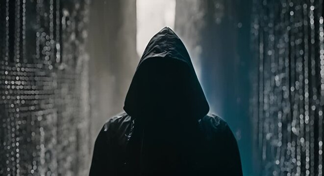 hacker cyberattack concept 