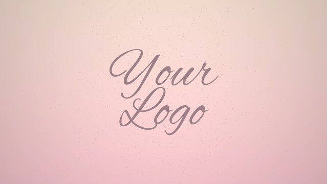 Classy and Clean Female Logo Reveal Intro Animation
