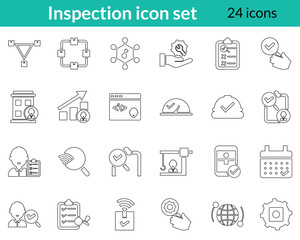 Inspection, inspector, qa icon