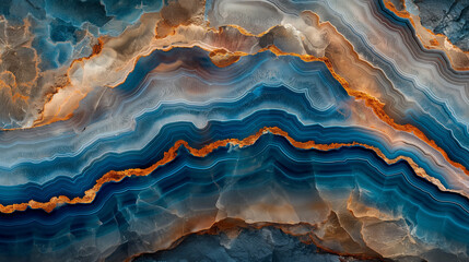 Obraz premium Gradient surface of agate rock.