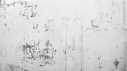 Empty whiteboard covered in faint markings AI generated illustration - obrazy, fototapety, plakaty