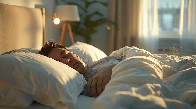 Elevated sleep position for acid reflux, shown in practical 3D animation, offering solutions