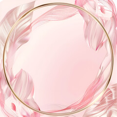 Abstract background pink border