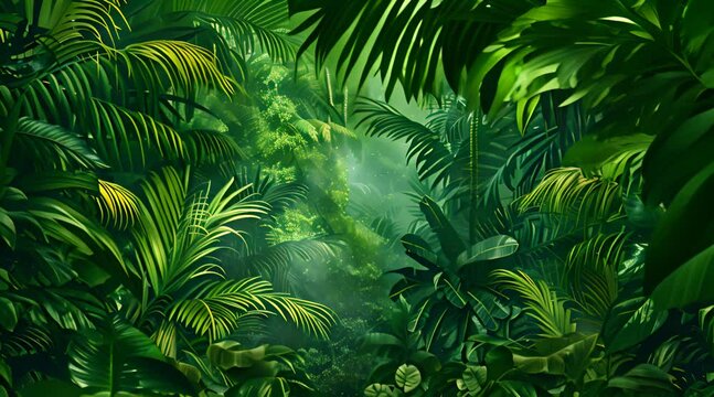 Tropical Jungle Background