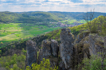 Hike up to Ehrenbürg, also called Walberla, one of the three holy mountains of the Franconians
