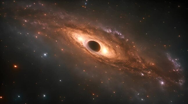 black hole the universe