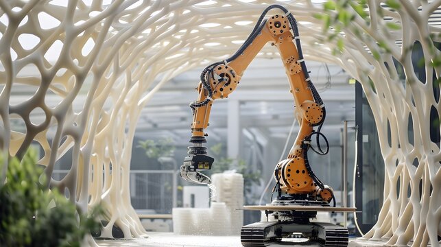 Automated 3D Printing Constructs Sustainable Building with Innovative Eco-Friendly Design
