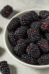 Organic Healthy Raw Blackberries