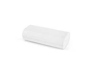 eyeglasses case on white background