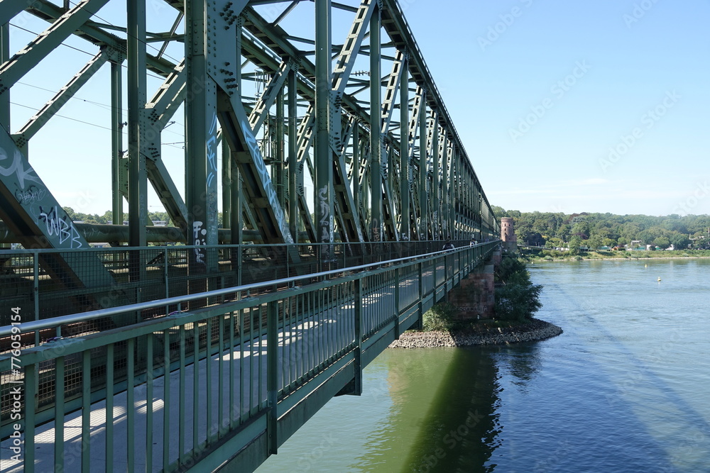 Canvas Prints suedbruecke bei mainz