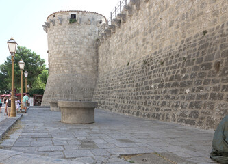 Frankopaner Kastell in der Stadt Krk