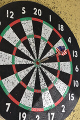 Dart in the Center of a Bullseye