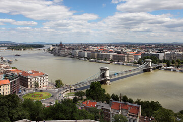  Aerial View of Budapest,Hungary. Wonderful Budapest View from Above.