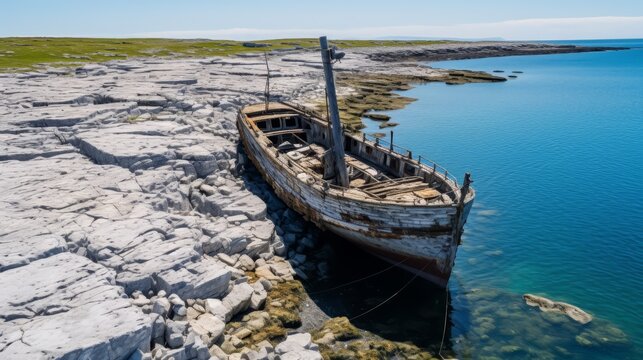 Shipwreck boat 