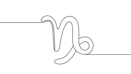 Capricorn. Zodiac sign