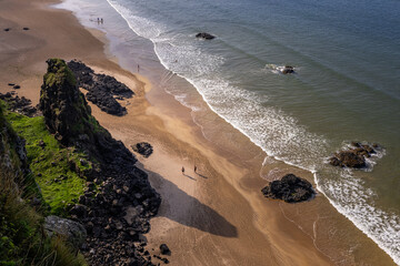 Norther Irelan Coast, view from Mussenden Temple