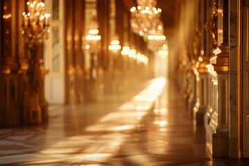 Fototapeta na wymiar Elegant Majesty Blurred Royal Backgrounds for Sophisticateds