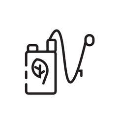 Food Production Tractors Line Icon