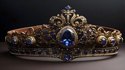 royal crown belt design