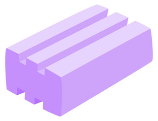 Bubble gum splash. Cartoon chewy sweet candy. Stains and sticky stretchy form. Children bubblegum. illustration