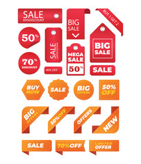 Printdiscount big sale icon - eps 10