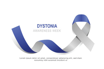 Dystonia Awareness Week background.