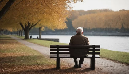 Senior man relaxing © tugolukof