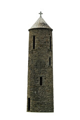 old church stone tower isolated transparent png © NuFa Studio