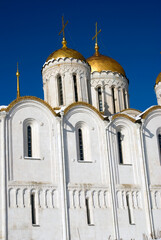 Assumption church in Vladimir town, Russia