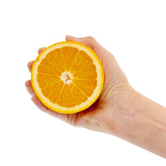 Vitamin C, citrus and oranges in fitness, wellness and fiber for cardiovascular health with potassium. Nutrition, healthy and food as fruit, antioxidant and juice for fresh, eating and diet as snack