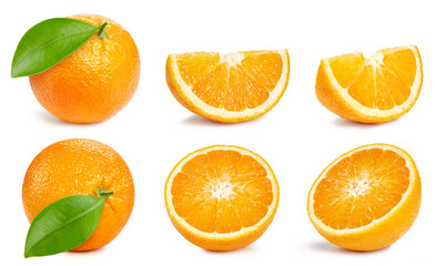 Fresh organic orange isolated - 776105501
