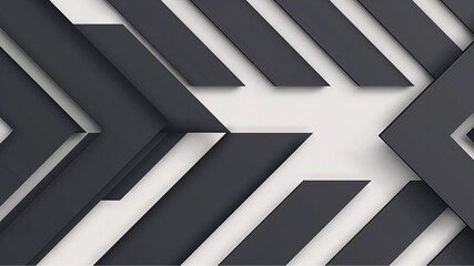 Straight long horizontal arrow set. Black colour shape isolated on white background. Vector illustration flat style. studio style, white background, icon