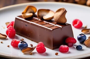 Chocolate with Functional Mushrooms and berries
