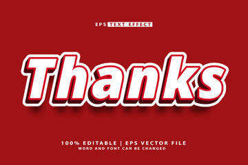 thank you 3d vector art stock