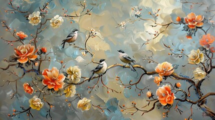 a canvas that transcends time and space, where the art of the abstract meets the allure of vintage illustrations